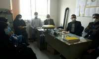 بازدید سرپرست شبکه بهداشت و درمان شهرستان لاهیجان از مرکز خدمات جامع سلامت روستایی امامده