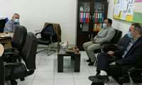 دیدار و بازدید کارشناس گسترش حوزه معاونت بهداشتی دانشگاه علوم پزشکی گیلان از شبکه بهداشت و درمان شهرستان لاهیجان