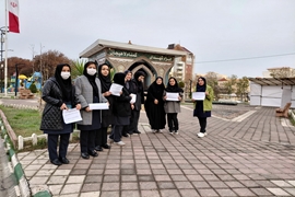  برگزاری همایش پیاده روی ویژه بانوان ستادی شبکه بهداشت و درمان لاهیجان 