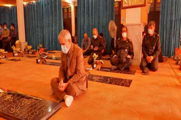 گلباران مزار شهدا و تجدید بیعت با آرمان های مقدس انقلاب اسلامی